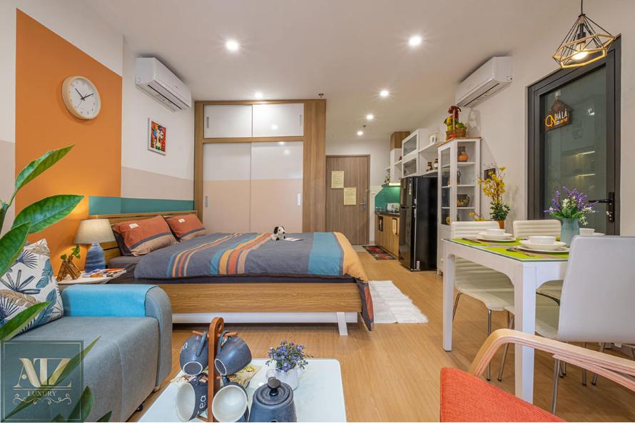 Nội thất căn hộ 1PN Vin Bắc Ninh